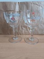2 Westmalle Trappist glazen, Ophalen of Verzenden, Zo goed als nieuw, Glas of Glazen, Overige merken