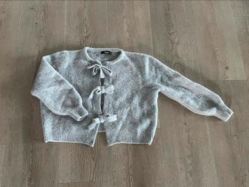 Most Wanted Bow Cardigan grijs dames maat XS / 34 / S / 36 beschikbaar voor biedingen