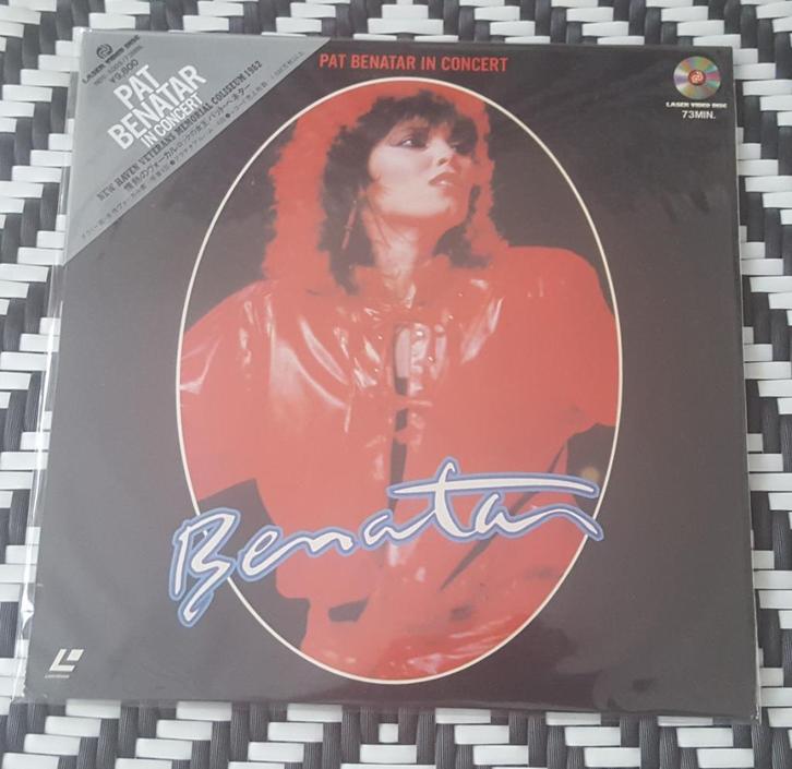 Pat Benatar ‎- In Concert - 12" Laserdisc Video - LD, Cd's en Dvd's, Dvd's | Overige Dvd's, Zo goed als nieuw, Alle leeftijden