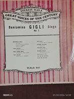 Great voices of the century beniamino gigli opera scala, Opera of Operette, Ophalen of Verzenden, Zo goed als nieuw, Romantiek
