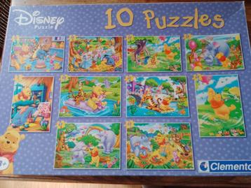 Kinder Puzzels Disney  10 puzzels / 3 +