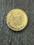 20 gulden 1851 dubbele negotiepenning replicaverzamelmunt W3, Verzenden, Koning Willem III