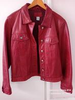 Leren jack dames( old school) maat m, Ophalen of Verzenden, Zo goed als nieuw, Maat 38/40 (M), Zwart