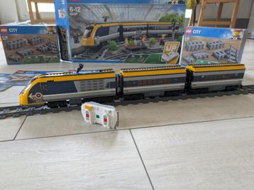 Lego city train 60197 + extra rails 60205 (x2) beschikbaar voor biedingen