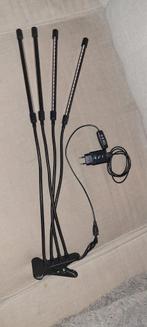 Kweeklamp met 4 LED armen - Zo goed als nieuw!, Ophalen of Verzenden, Zo goed als nieuw, Kweeklamp