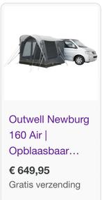 Outwell Newburg 160 Air Voortent voor camper + tapijt, zeil, Ophalen, Nieuw
