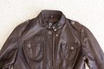 Mooie Soepele Leren Yessica Jas (Maat 38)* € 50,-, Maat 38/40 (M), Bruin, Yessica, Ophalen of Verzenden