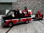 Lego 60084 Racemotortransport, Ophalen of Verzenden, Zo goed als nieuw, Complete set, Lego