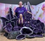 Amethist Cluster , Geode , in diverse maten en prijzen., Ophalen of Verzenden, Mineraal