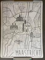 Poster van Maastricht van By Diane - Stadsplattegrond, Overige materialen, Minder dan 50 cm, 50 tot 75 cm, Ophalen of Verzenden