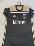 Gesigneerd Ajax shirt 2018/2019 Frenkie de Jong, Ophalen of Verzenden, Zo goed als nieuw, Maat 48/50 (M), Zwart