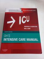 Intensive care manual, Oh, Zo goed als nieuw, Overige typen, Ophalen of Verzenden