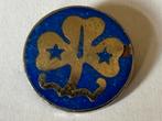 Vintage scouting wereldinsigne WAGGGS (Girl Guides Scouts), Verzamelen, Scouting, Ophalen of Verzenden, Gebruikt
