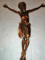 Bronzen Corpus Christie, 22x22cm, Antiek en Kunst, Ophalen of Verzenden