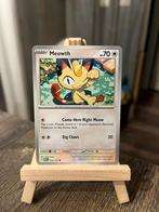 Meowth MEW 052/165, Ophalen of Verzenden, Zo goed als nieuw