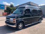 3x camper Chevrolet Express GMC Savana HIGHTOP, Auto's, Automaat, Achterwielaandrijving, 8 cilinders, Blauw