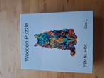 Houten puzzel A3 formaat, Hobby en Vrije tijd, Ophalen of Verzenden, Minder dan 500 stukjes, Nieuw