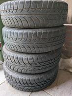 Winterbanden op stalen velg met wieldoppen, 175/65 R15, Ophalen, Gebruikt
