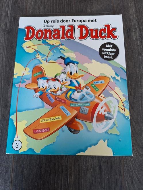 Op reis door Europa met Donald Duck / nr. 3, Boeken, Stripboeken, Zo goed als nieuw, Eén stripboek, Ophalen of Verzenden