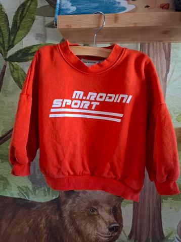 Mini Rodini sweater maat 80/86 beschikbaar voor biedingen