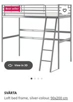 Ikea Svarta Hoogslaper, Huis en Inrichting, Slaapkamer | Stapelbedden en Hoogslapers, Ophalen, Eenpersoons, Zo goed als nieuw