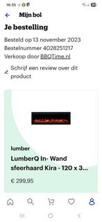 Sfeerhaard, Ophalen, Zo goed als nieuw, Inbouwhaard, Elektrische haard