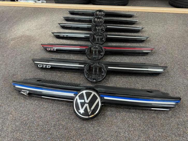 VOLKSWAGEN GOLF 8 VIII GTI R R-Line GRILLE LED 5H0853653 ✅, Auto diversen, Tuning en Styling, Ophalen of Verzenden