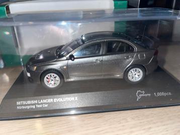 Kyosho Mitsubishi Lancer Evo X - Nürburgring Test Car beschikbaar voor biedingen