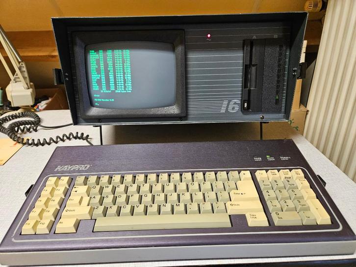 KAYPRO 16 /2e Vintage portable computers - 5 stuks, Computers en Software, Vintage Computers, Ophalen