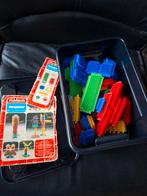 Bak met nopper blokken, Ophalen