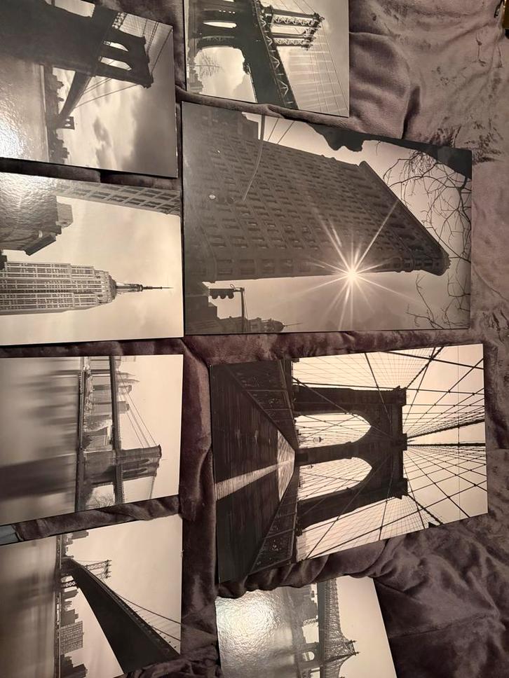 New York Wanddecoratie Set, Huis en Inrichting, Woonaccessoires | Schilderijen, Tekeningen en Foto's, Zo goed als nieuw, Foto of Poster