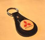 Mitsubishi - auto sleutelhanger - leder nieuw - logo, Ophalen of Verzenden, Nieuw