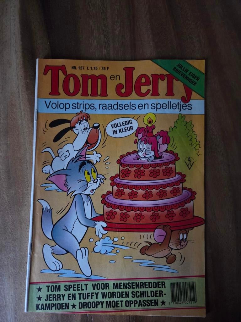 Sttipboek 127 Tom en Jerry, Ophalen of Verzenden, Zo goed als nieuw