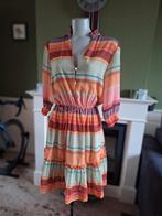 Amelie en Amelie jurk mt 38 oranje groen gratis verz in NL, Kleding | Dames, Jurken, Maat 38/40 (M), Amelie en Amelie, Oranje