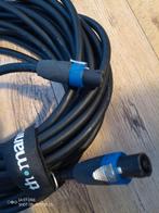 Kabel 15 meter lang speakon stekers, Ophalen, Gebruikt, Speaker of Versterker