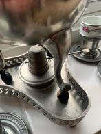 TINNEN KRAANTJES KOFFIE KAN+KOP EN SCHOTELS, Antiek en Kunst, Antiek | Tin, Ophalen of Verzenden