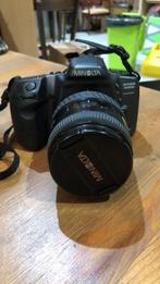 Minolta spiegelreflexcamera. Met 2 lenzen., Ophalen of Verzenden, Zo goed als nieuw, Minolta, Geen optische zoom