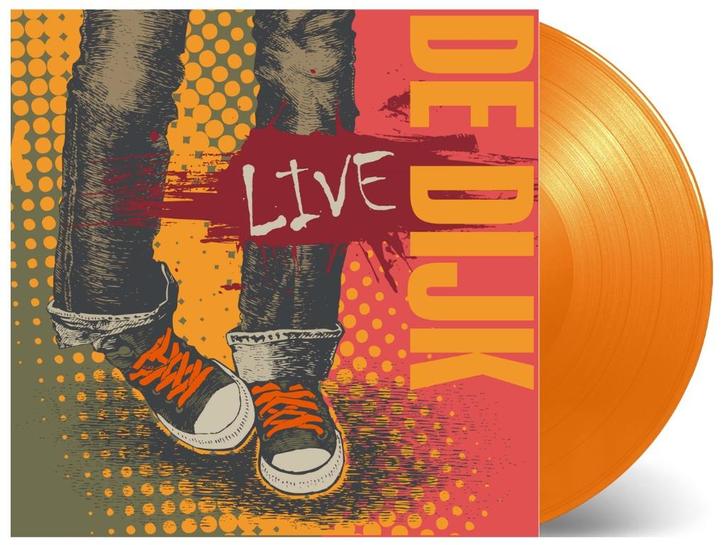 Vinyl LP De Dijk Live 1981 EP ORANJE RSD 2025 NIEUW, Cd's en Dvd's, Vinyl | Nederlandstalig, Nieuw in verpakking, Pop, 12 inch