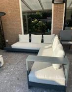 Belmonte tuinset antracietgrijs, Ophalen, 5 zitplaatsen, Gebruikt, Aluminium