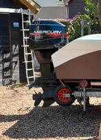 Mercury 90 pk, Watersport en Boten, Ophalen, Gebruikt, Elektrische start, Benzine