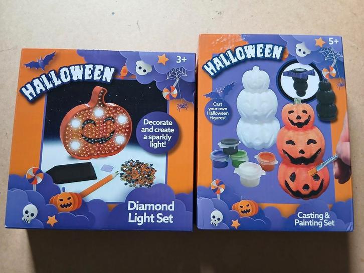 Halloween diy knutselsets (per stuk €1,50), Kinderen en Baby's, Speelgoed | Educatief en Creatief, Zo goed als nieuw, Knutselen