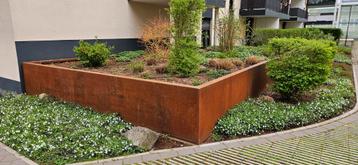 Corten a, plantenbakken Cortenstaal, borderranden,