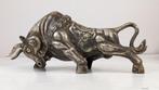 Beeld, Schitterend standbeeld stier - 1,6 kg - 26 cm, Ophalen of Verzenden
