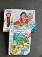 Tiptoi Starter Set - Mijn Grote Wereldatlas, Ophalen of Verzenden, Zo goed als nieuw, Taal en Lezen, Met geluid