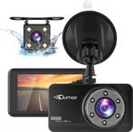 Qumax Dashcam voor auto – Voor en Achter Camera – Full HD, Ophalen of Verzenden, Zo goed als nieuw