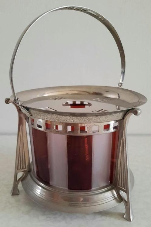 Art Deco theelichtje, Antiek en Kunst, Antiek | Servies los, Ophalen of Verzenden