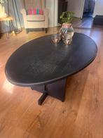 PTMD ovale salontafel, Huis en Inrichting, Tafels | Salontafels, Ophalen, Gebruikt, 100 tot 150 cm, 50 tot 100 cm