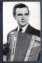 Louis Ledrich met accordeon Fratelli Chrosio, Verzenden, 1940 tot 1960, Ongelopen, Muziek