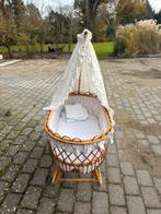 Rotan wieg, Kinderen en Baby's, Babywiegjes en Ledikanten, Ophalen, Gebruikt, Wieg