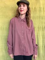 Vintage overhemd / blouse / shirt - rood - geruit 42/XL, Hgv, Ophalen of Verzenden, Vintage, 1073BK